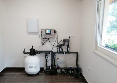Realizace v Jihomoravském kraji - Montáž příslušenství v technické místnosti